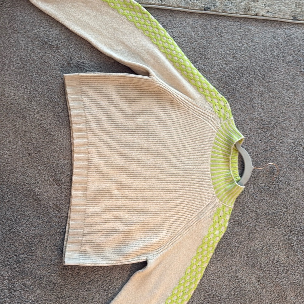Cream colored sweater